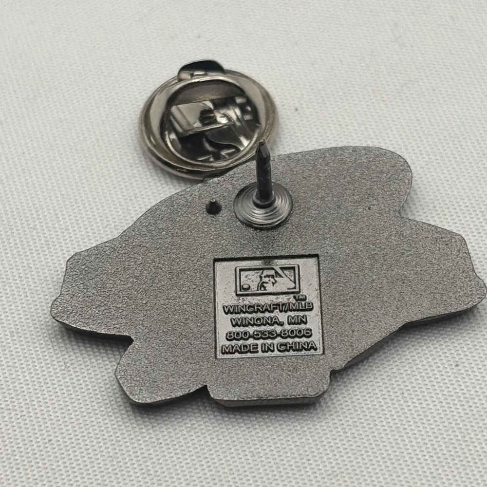 2001 MLB World Series Baseball Lapel Hat Pin